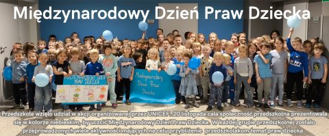 Akcja Miedzynarodowy Dzien Praw Dziecka Przedszkole