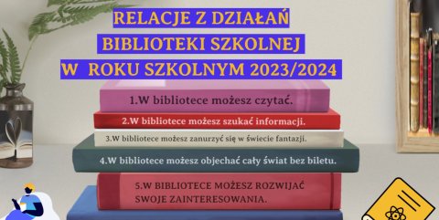 relacje z dzialan biblioteki